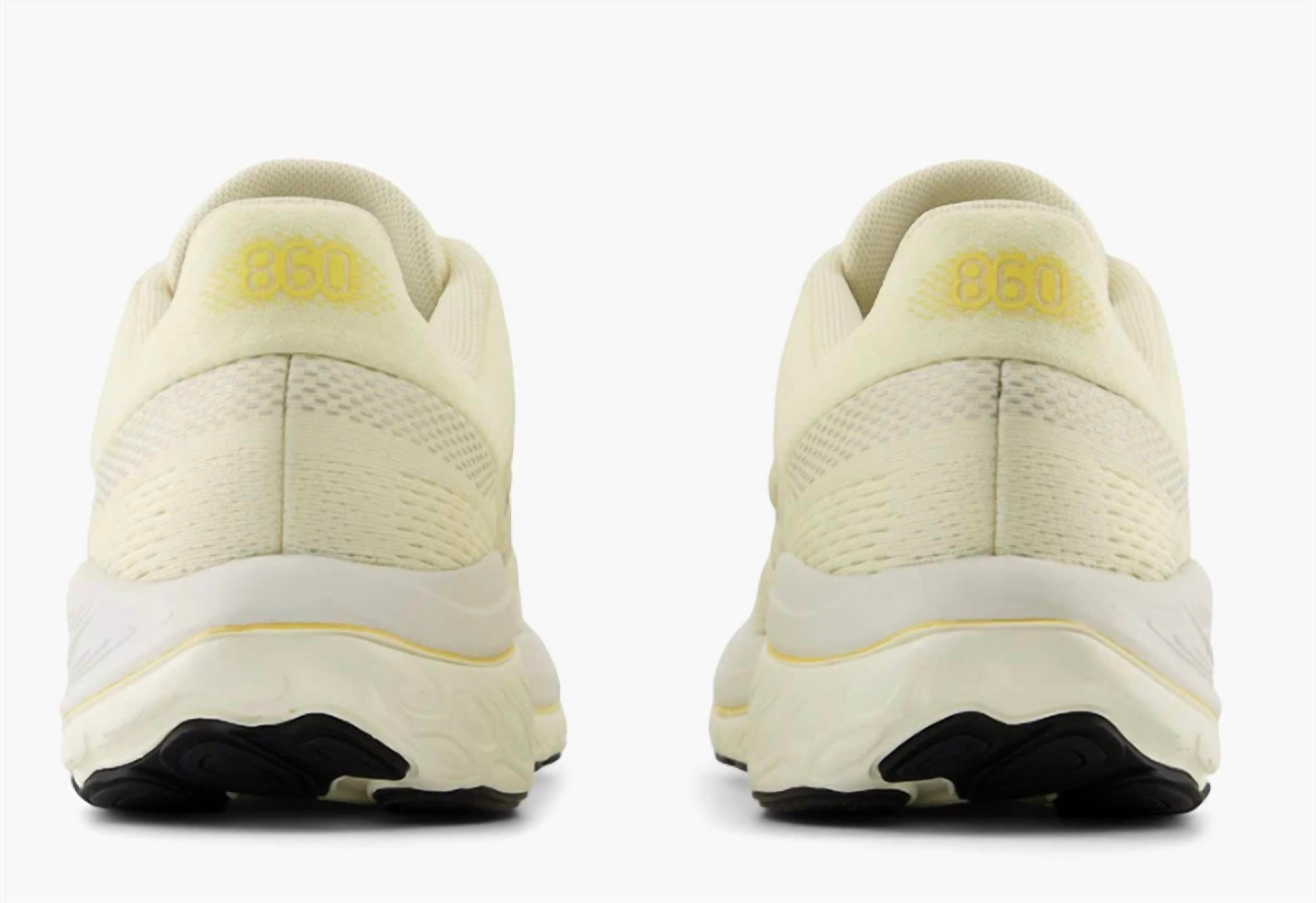 New Balance Women's Fresh Foam X 860v14 Sneakers in calcium - women's shoe - detail view