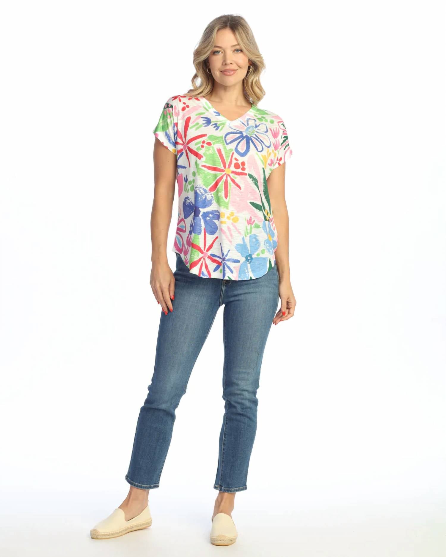 Jess & Jane - Cap Sleeve Top
