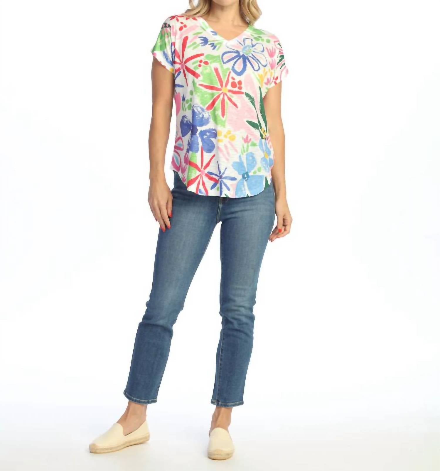 Jess & Jane - Cap Sleeve Top