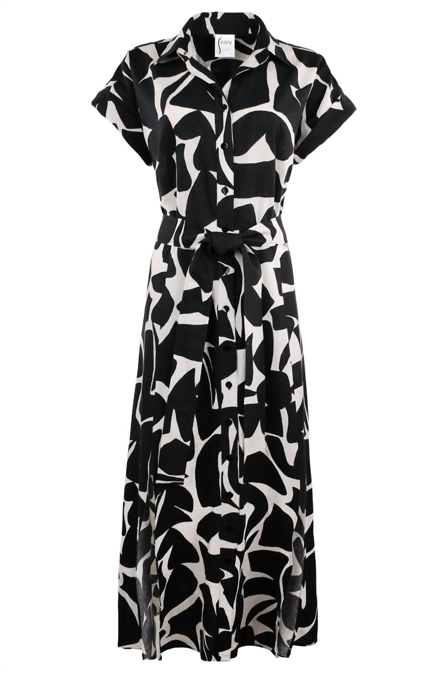 Finley - Chantal Puzzle Print Dress