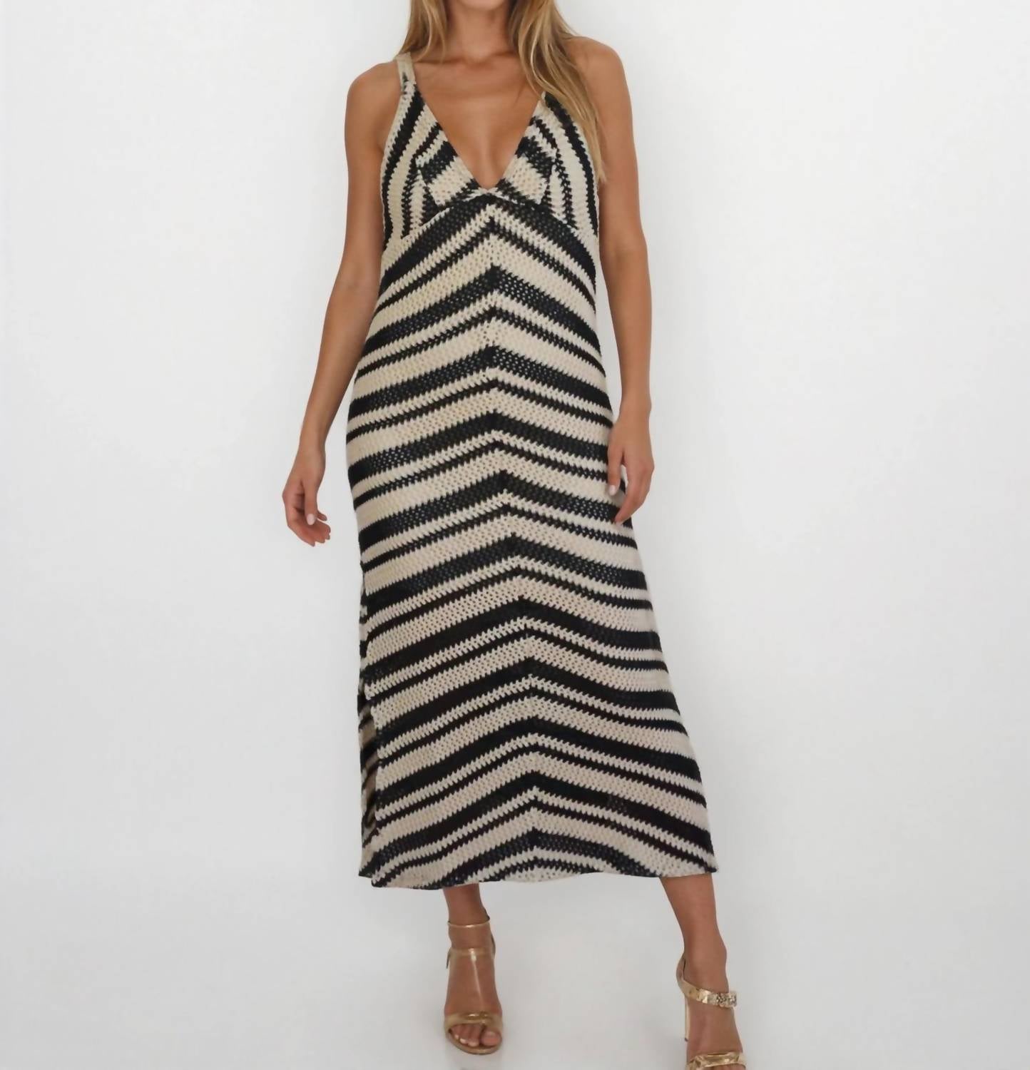 Nibi Mtk - Samara Crochet Maxi Dress