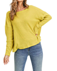 Painted Threads - Alexia Pullover Open-Back Sweater