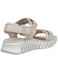 ECCO Women's Gruuv Sol Sandals in limestone - women's sandal - alternate view