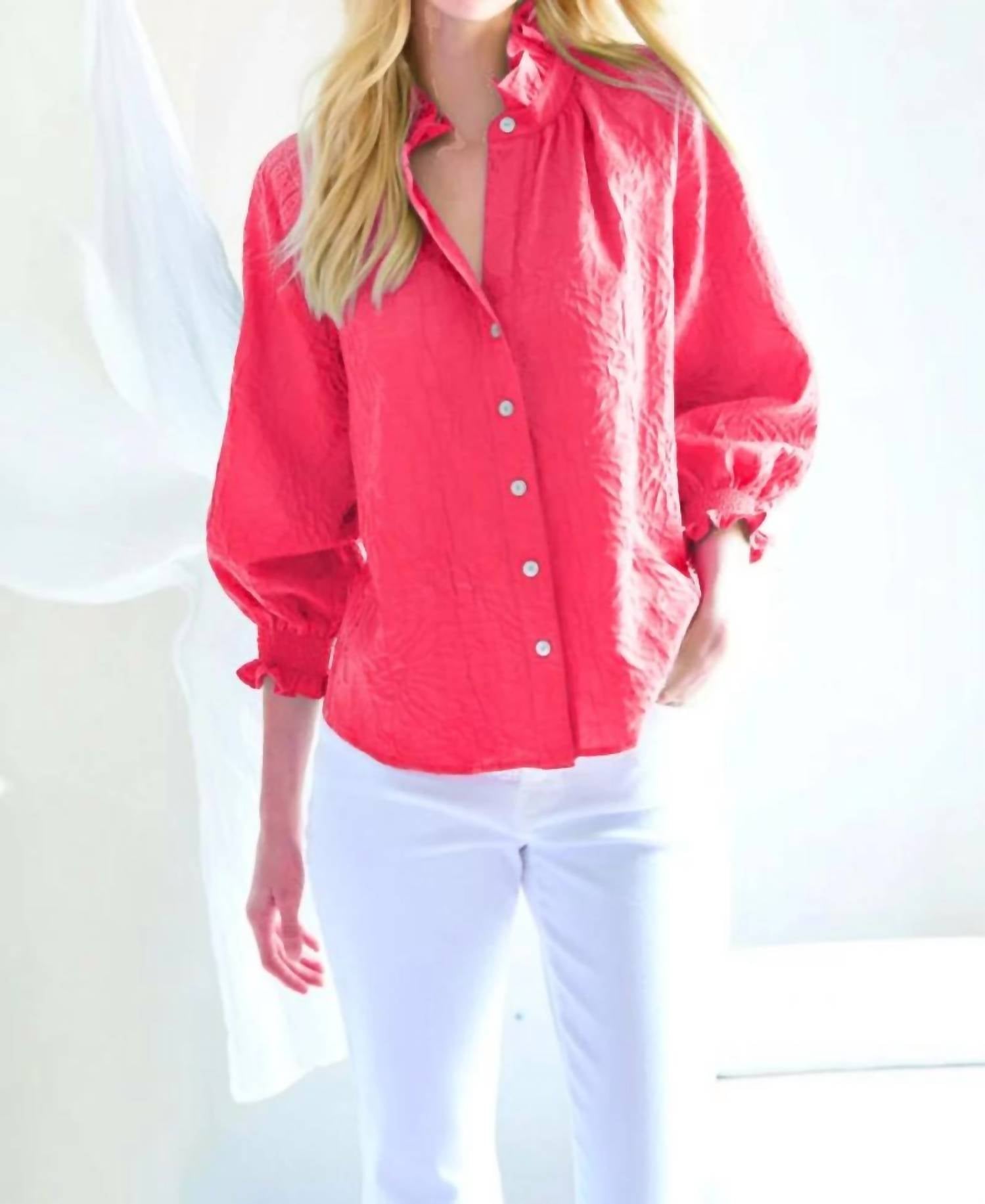 Finley - Fiona Textured Jacquard Shirt