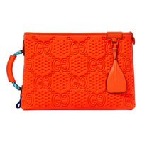 Gucci - Women's Off The Grid Gg Embossed Rubber Pouch Clutch Bag