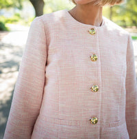 Sail To Sable - Tweed Button Front Jacket