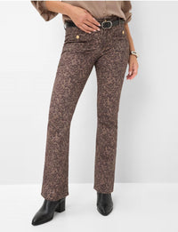 Brax - Shakira Leo Print Pant