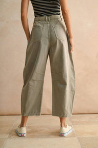 Miou Muse - Bailey High Rise Barrel Pant