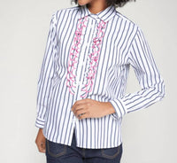 Vilagallo - Lionetta Embroidered Top