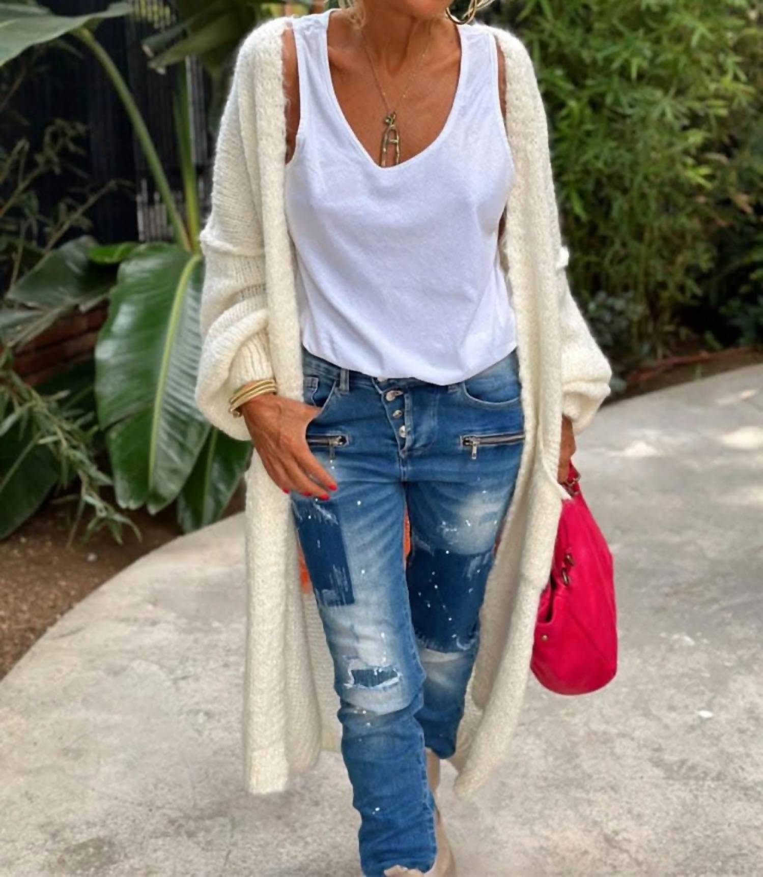 Love Salve - Chic Long Sleeve Cardigan