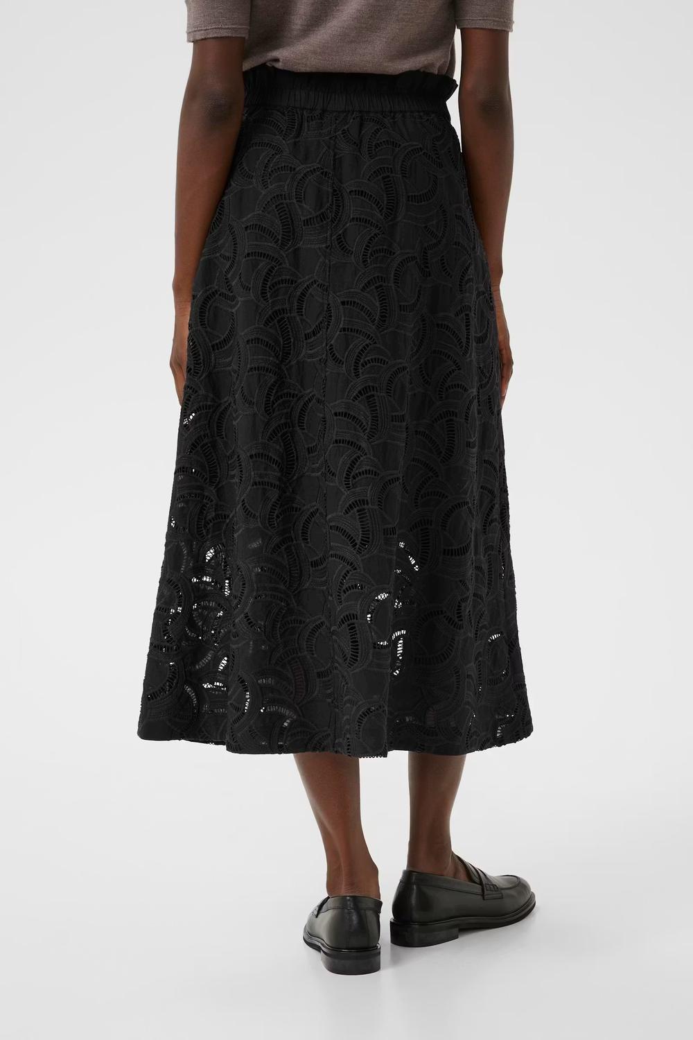 Part Two NanasofiesPW Skirt in black - women's skirt - detail view
