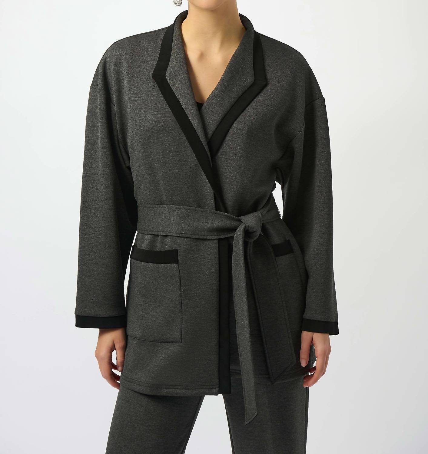 Joseph Ribkoff - Scuba Jersey Coat