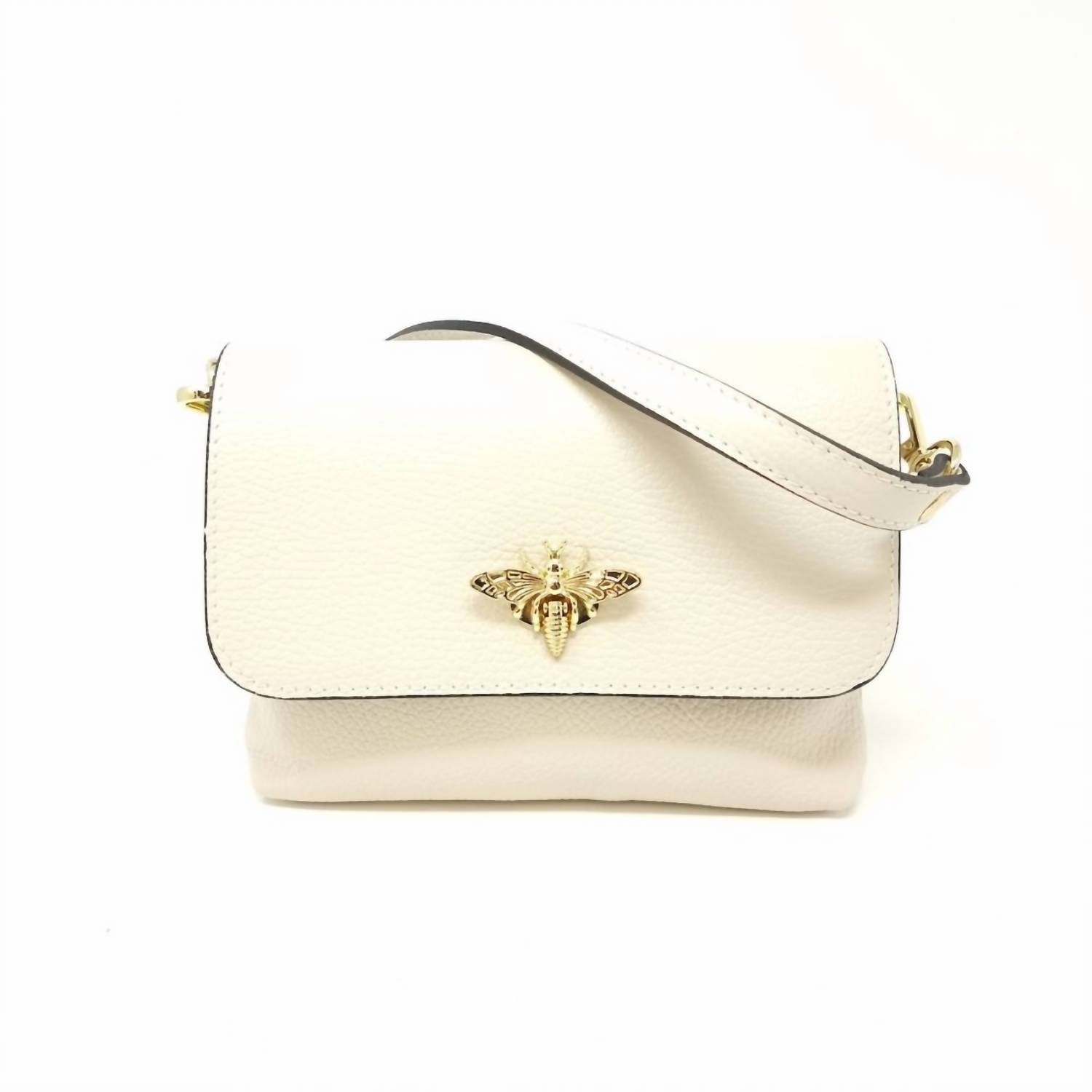 German Fuentes Delaney Bag in ivory - women's bag