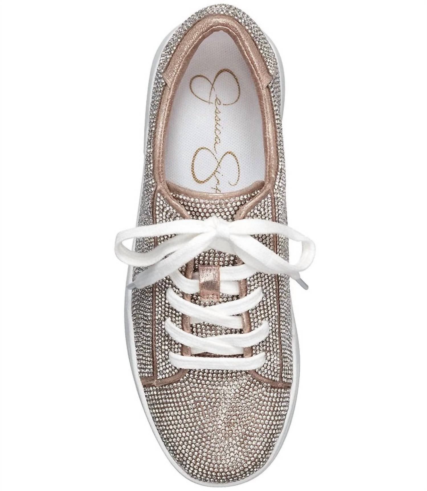 Jessica Simpson - Women's Silesta Rhinestone Sneakers