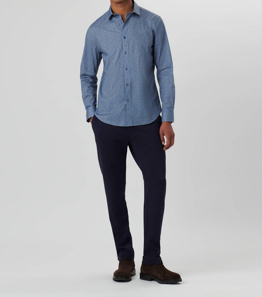 Bugatchi Uomo - Specks 6 Way Stretch Long Sleeve