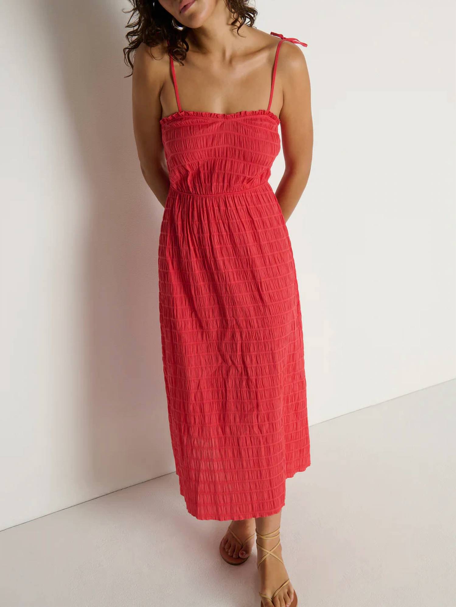 Nation Ltd - Madeline Tie Midi Dress