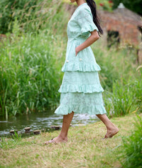 Neve & Noor - Celine Cotton Lace Dress