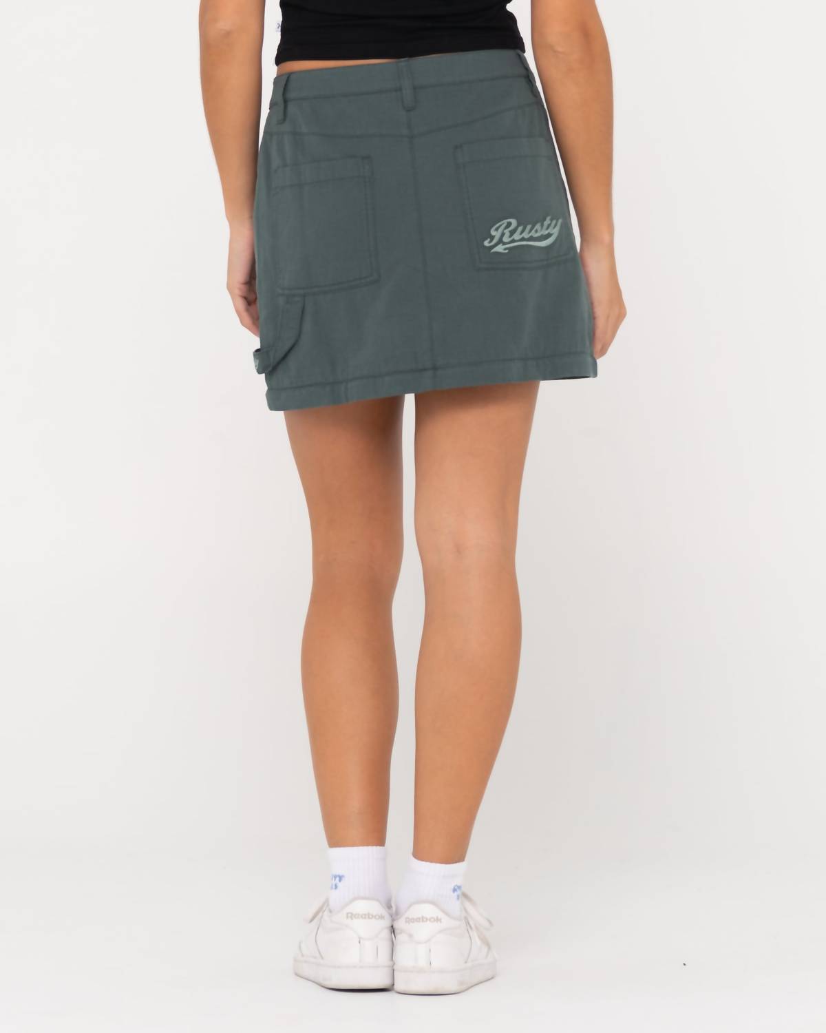 Rusty - Billie Low-Rise Ripstop Zip Off Skirt