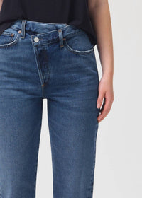 Agolde - Criss Cross Straight Jeans