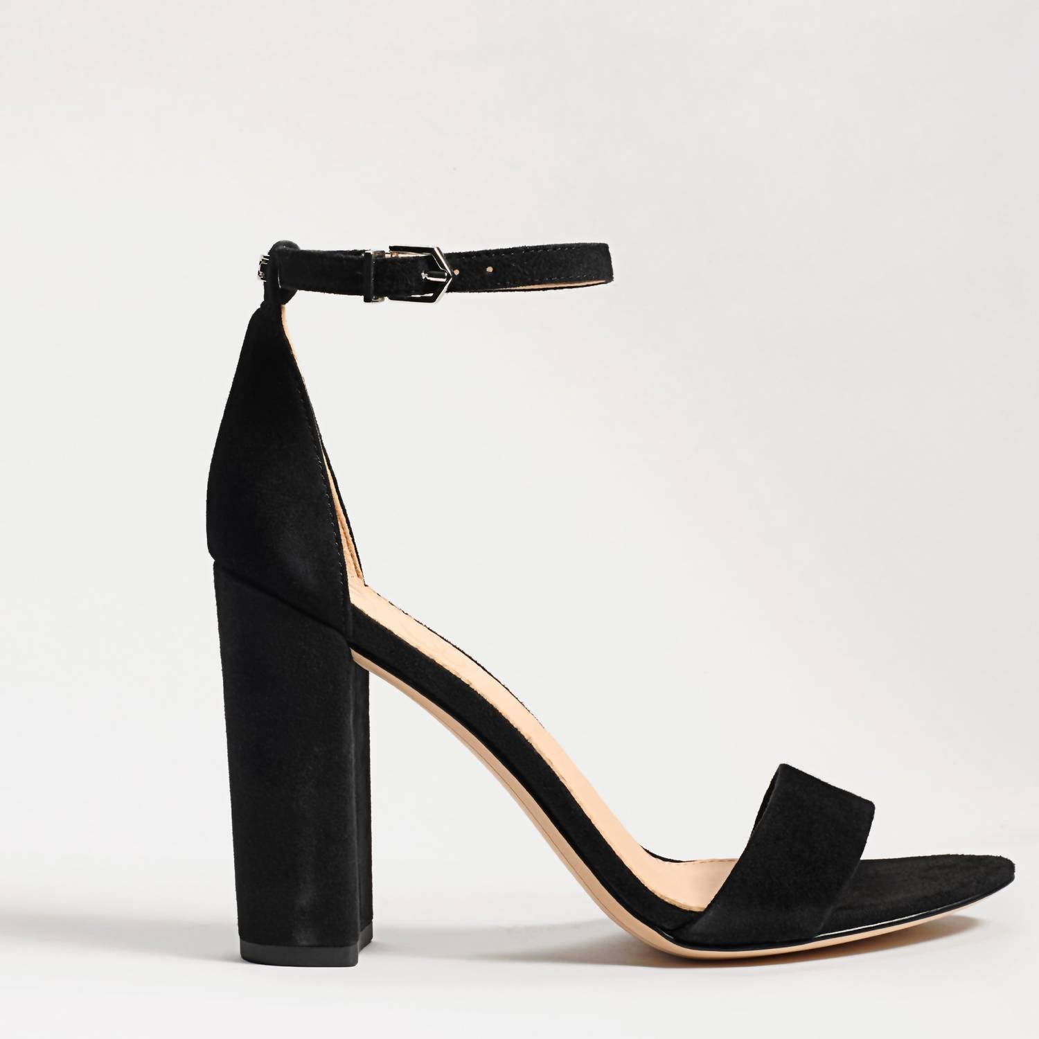 Sam Edelman - Women's Yaro Ankle Strap Open Toe Block Heeled Wide Sandals