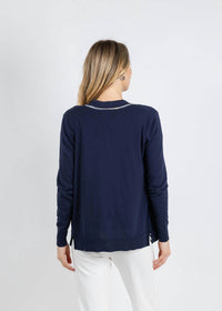 Peace Of Cloth - Sheer Stripe Cardigan