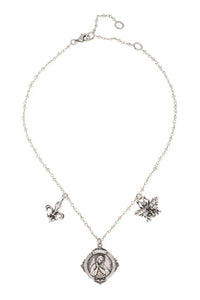 French Kande Women's Noemie Necklace in silver - women's jewelry