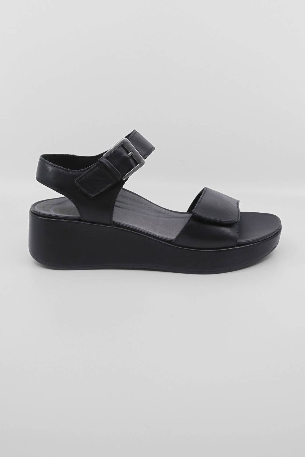Aetrex - Women's Ariel Adjustable Quarter Strap Wedge Sandals