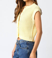 Olivaceous - Eliza Sweater Vest