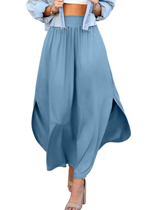 Eesome - Smocked Waistband Maxi Skirt