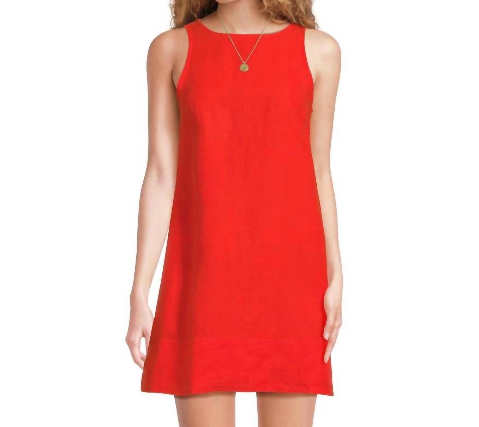 Madewell - Linen Shift Mini Dress