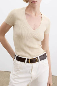Nili Lotan - Italia Short Sleeve Top