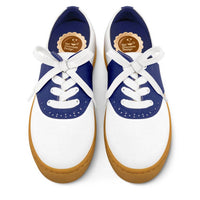 Hot Chocolate Design Women's Saddle Casual Sneaker in blue - women's sneaker - detail view
