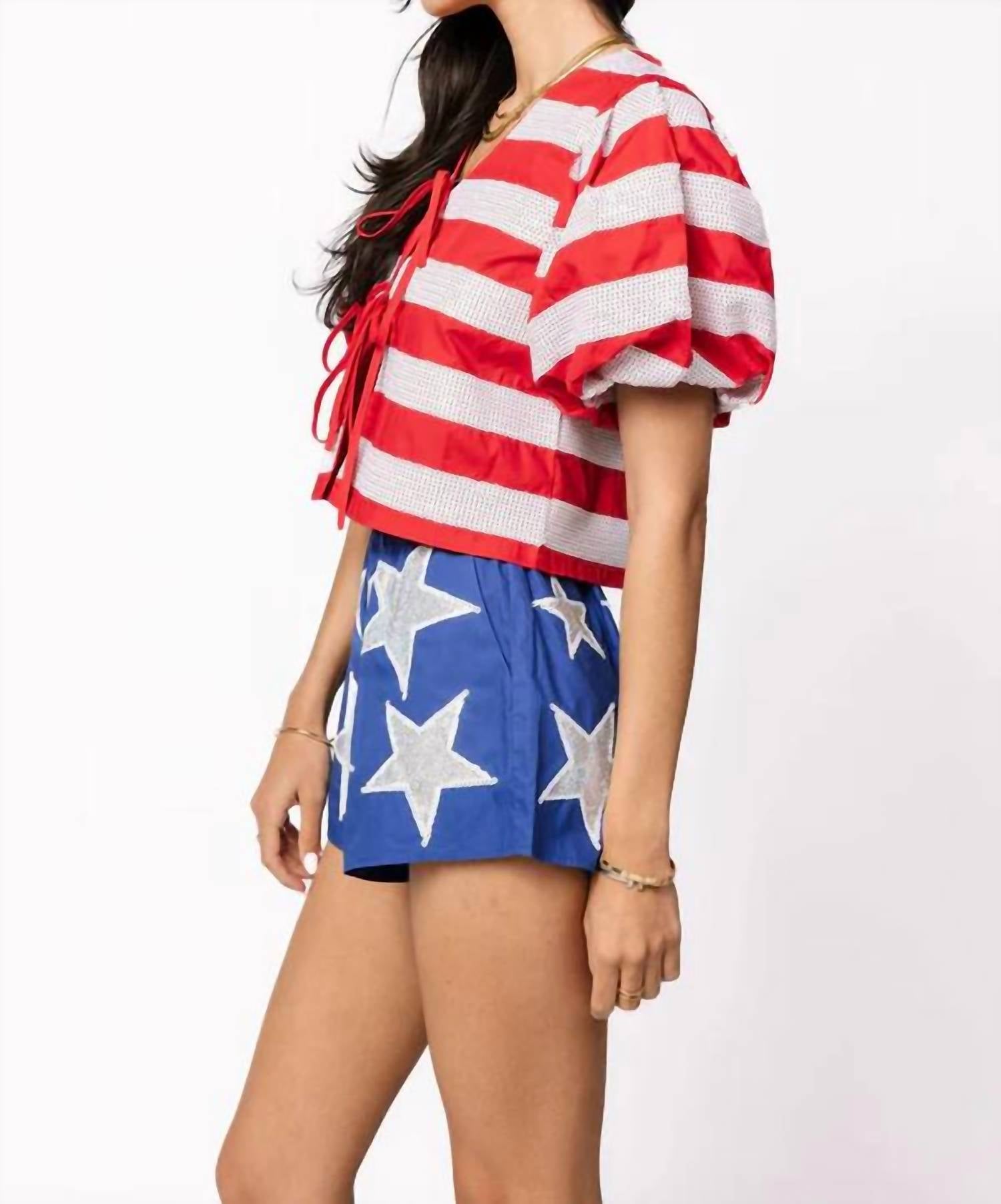 Queen Of Sparkles - COTTON STAR SHORT