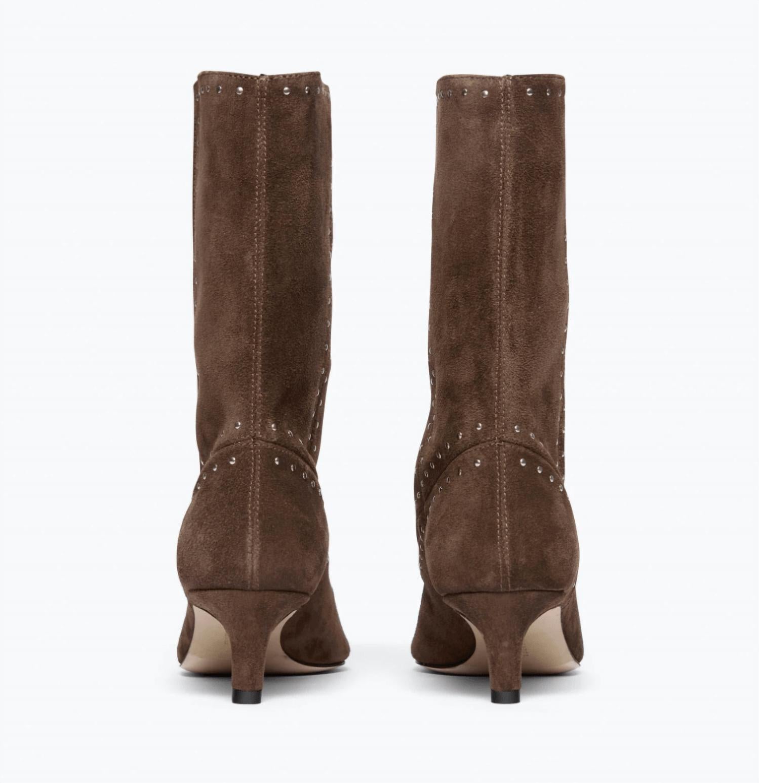 Freda Salvador - Women's Tricia Studded Suede Boot