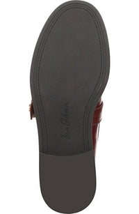 Sam Edelman - Women's Elaina Leather Buckle Detailed Slip On Fashion Loafers