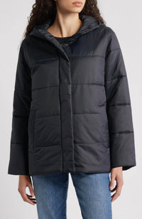 Eileen Fisher - Hooded Puffer Jacket