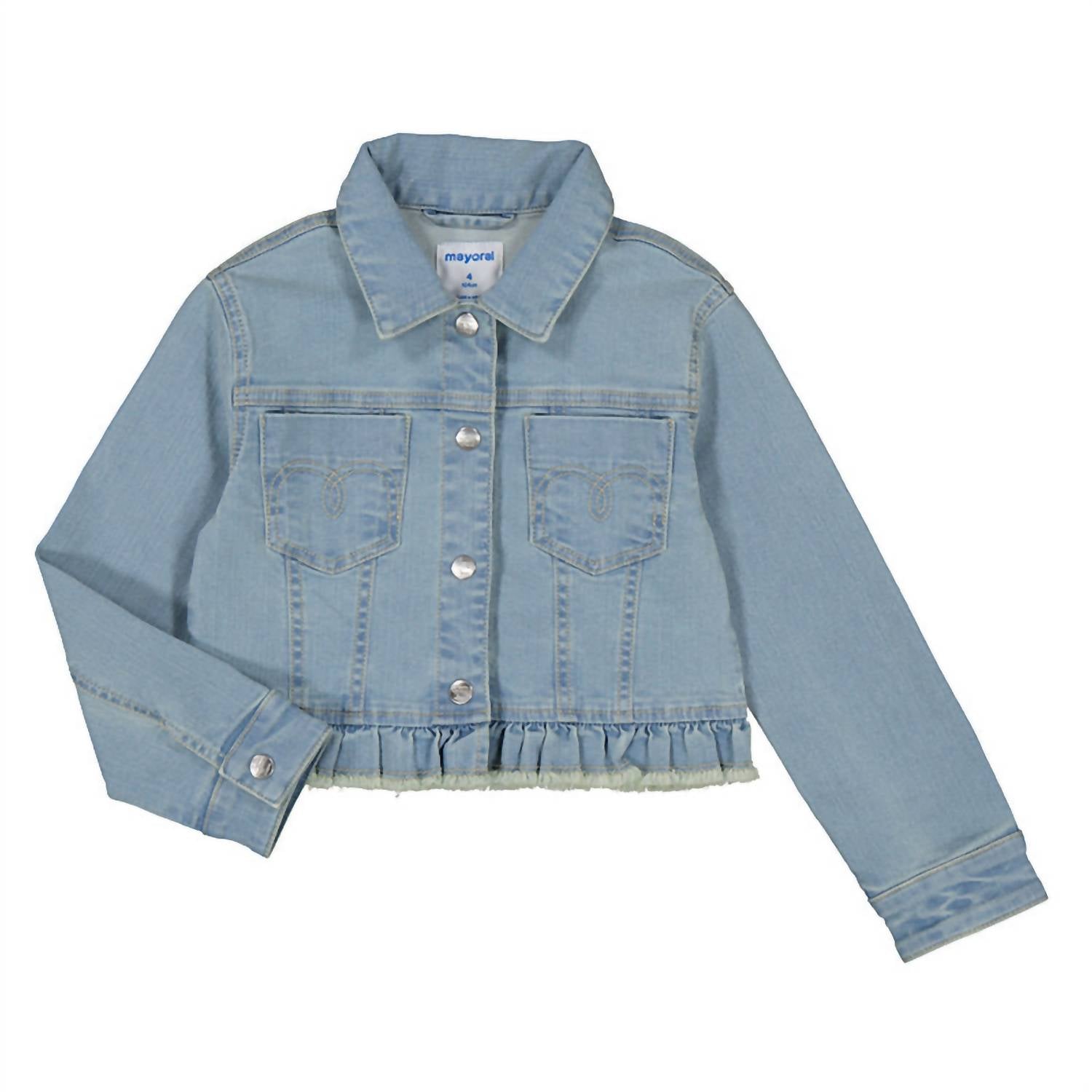 Mayoral - Girls' Denim Jacket