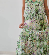 Hope For Flowers - Embellished Shell Sleeveless Blouse