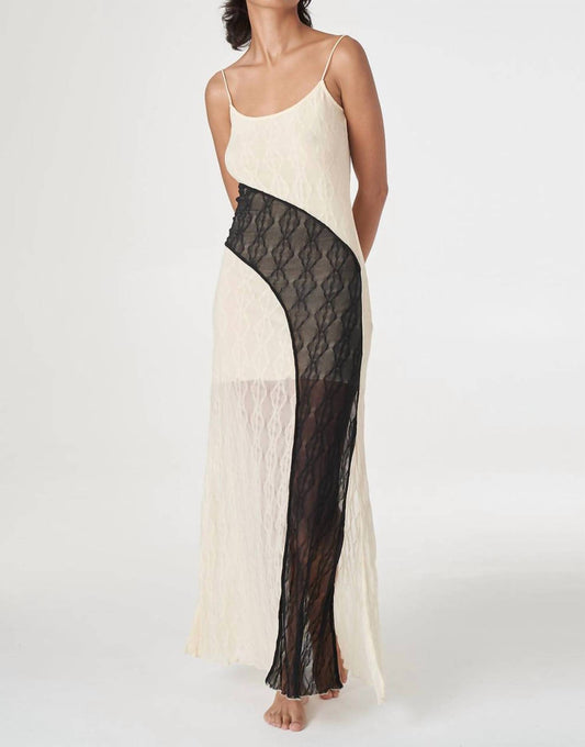 Second Skin By Rd Style - Mariposa Colorblock Maxi Dress