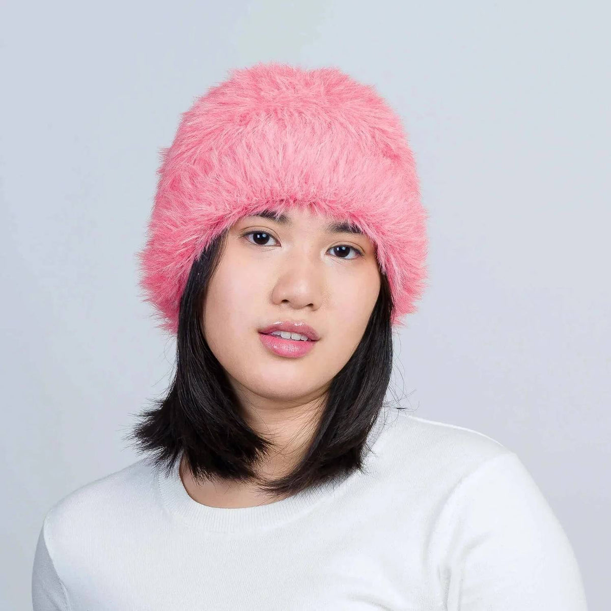 Verloop - Women's Fur Knit Beanie