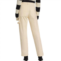 ASKK NY Women's Carpenter Pant in cream - women's pants - detail view
