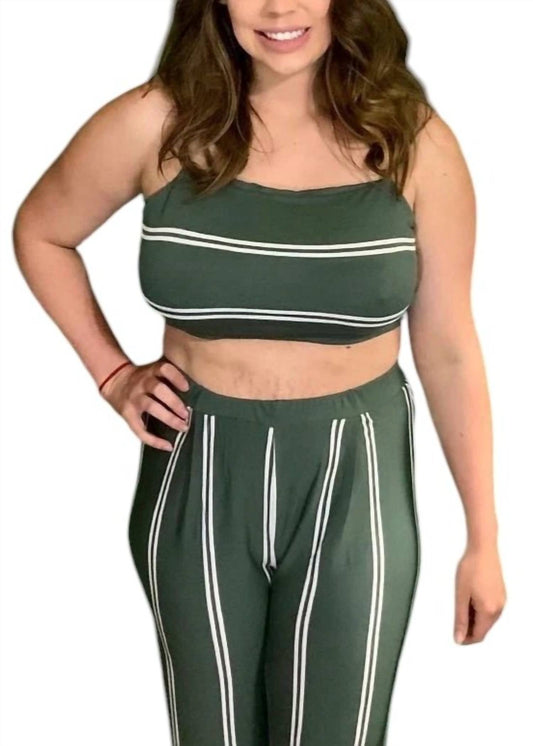 Hyfve - Pinstripe Pants Set