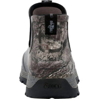 Rocky Men's Realtree Aspect Soft Toe Stryker 5” Waterproof Pull On Boot in mossy oak - men's boots - detail view