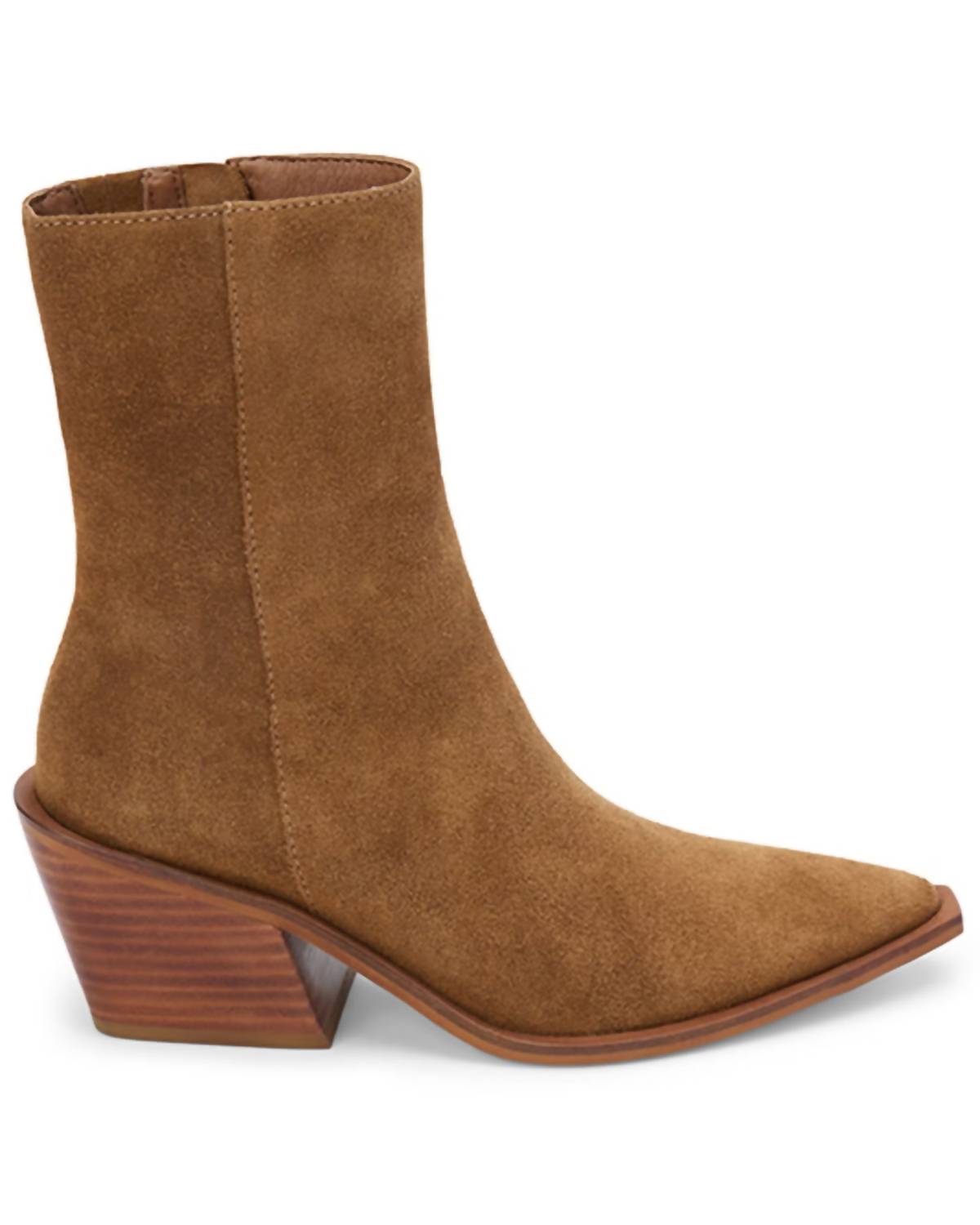 Matisse Women's Cleo Suede Ankle Boots in bourbon - women's shoe
