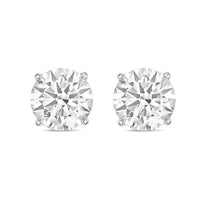 Diana M Jewels - Women's Round Lab Diamond Stud Earrings
