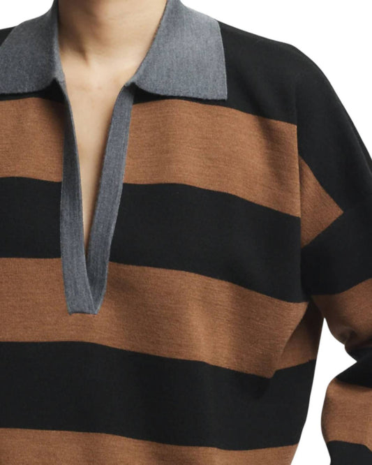 Saint Art - Samira Striped Polo