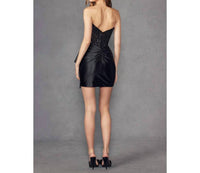 Juliet - Strapless Sheer Corset Cocktail Dress