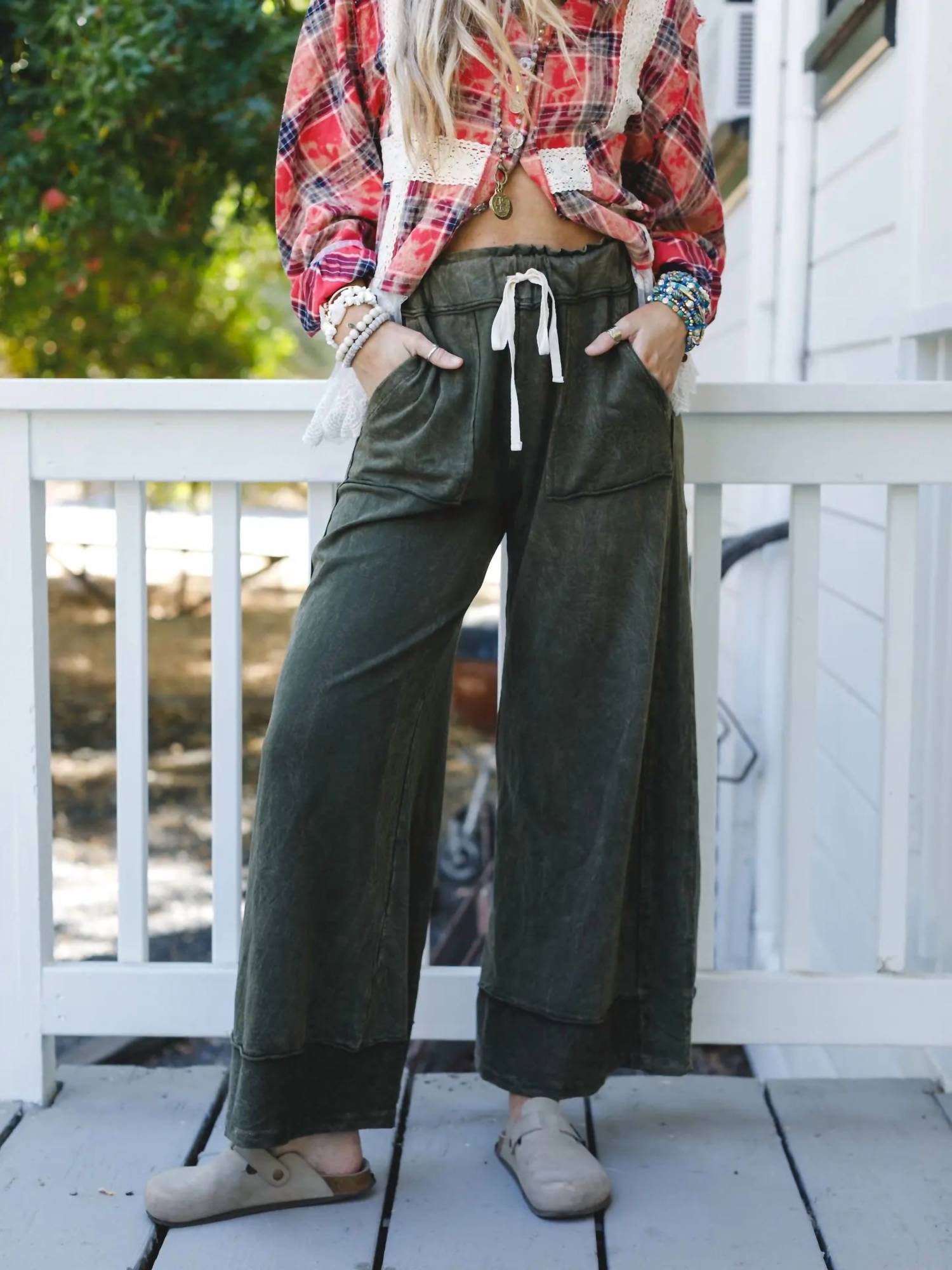 Three Bird Nest - Heaven Sent Wide Leg Pants