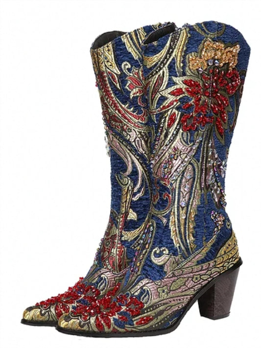 Crystal Embellished Boot