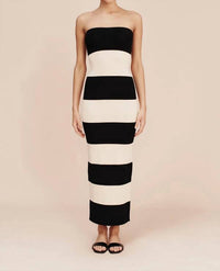 Posse - Theo Strapless Jersey Maxi Dress